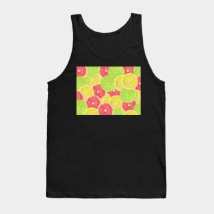 Colorful citrus slices Tank Top